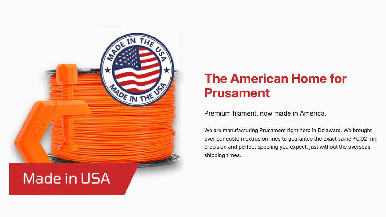 Delaware’s Printed Solid rebrands to Prusa USA