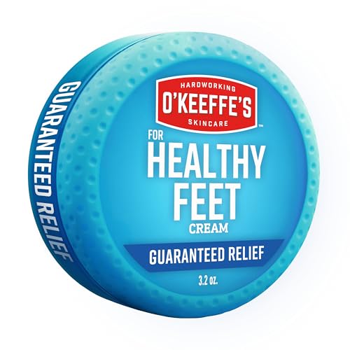 O'keeffe's Healthy Feet Foot Cream, 3.2 Oz Jar, 1-Pack for Extreme Dryness