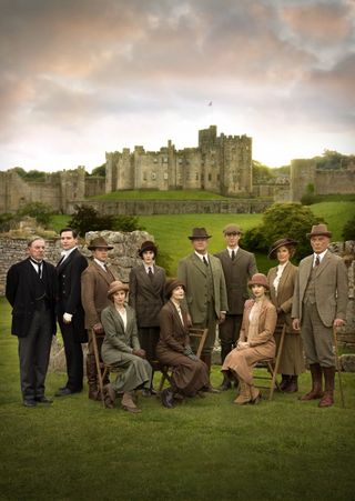Downton Abbey Christmas cast shot