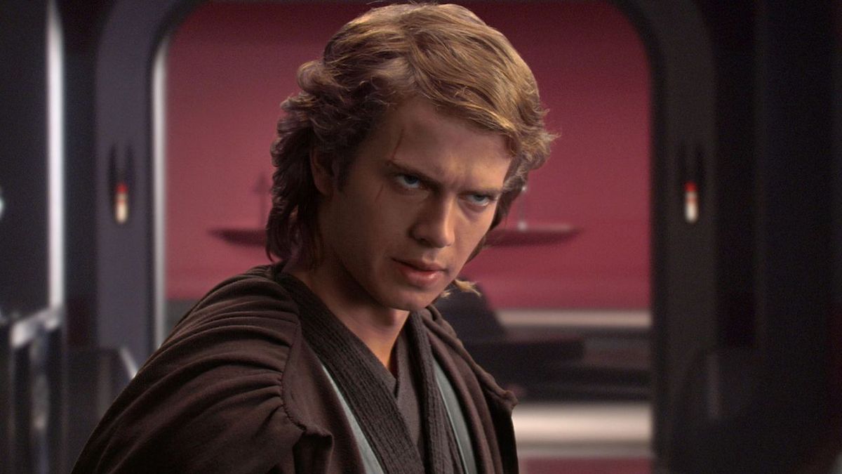 hayden christensen as anakin skywalker in revenge of the sith