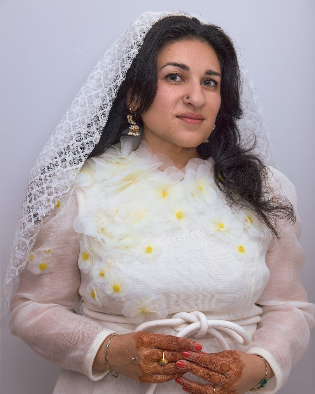 Kirin Bhatty on her wedding day.