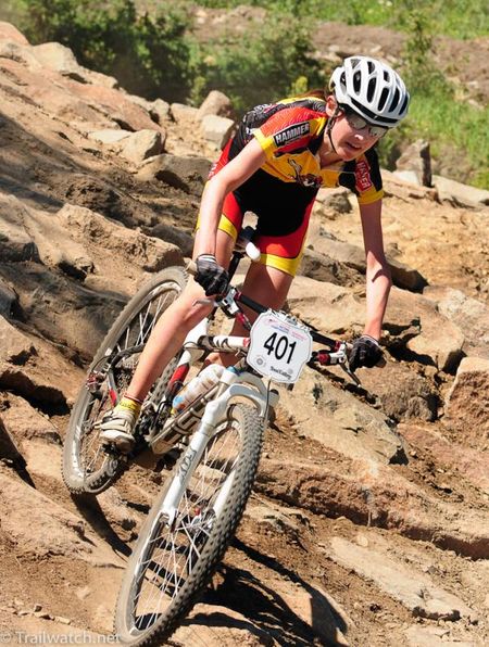 Grace Alexander (BYRDS) descends with absolutely no braking