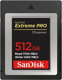 SanDisk Extreme Pro CFexpress Card Type B (512GB) was $599.99 $349.99 at AmazonSave $250 –