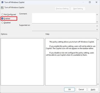 Group Policy disable Copilot