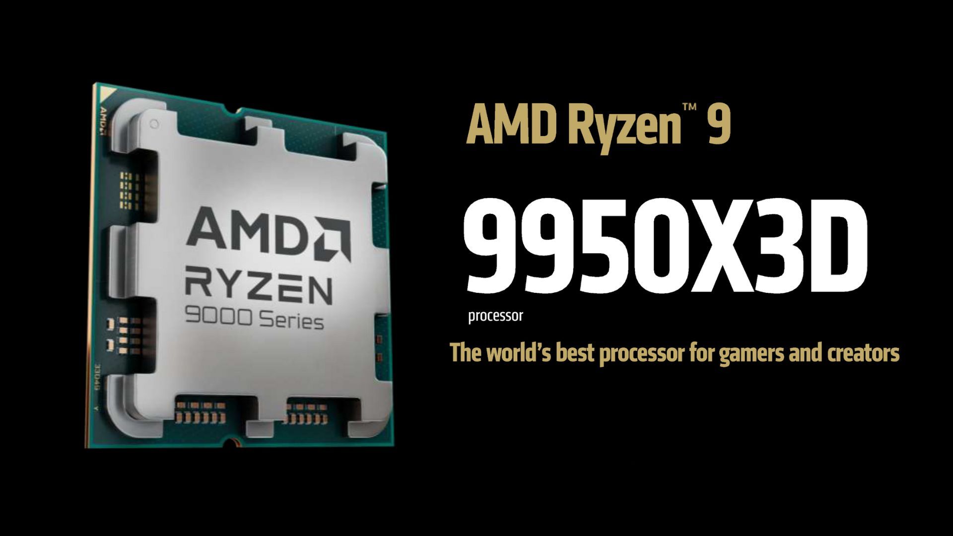 AMD is kicking off 2025 with two new Ryzen 9 X3D desktop