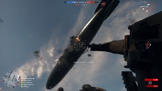 Using stationary AA against the zeppelin