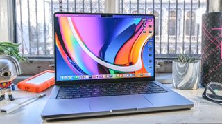 The MacBook Pro 2021 (14-inch) to illustrate why you'd want the best MacBook accessories -- for this beautiful MacBook, of course!