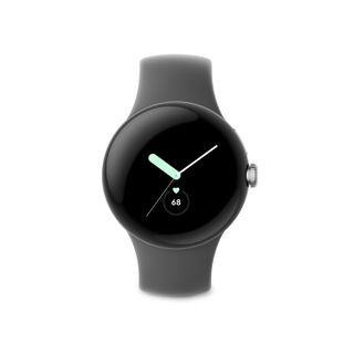 Google Pixel Watch Charcoal front reco