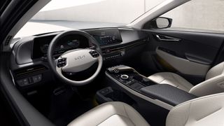 Kia EV6 electric car interior