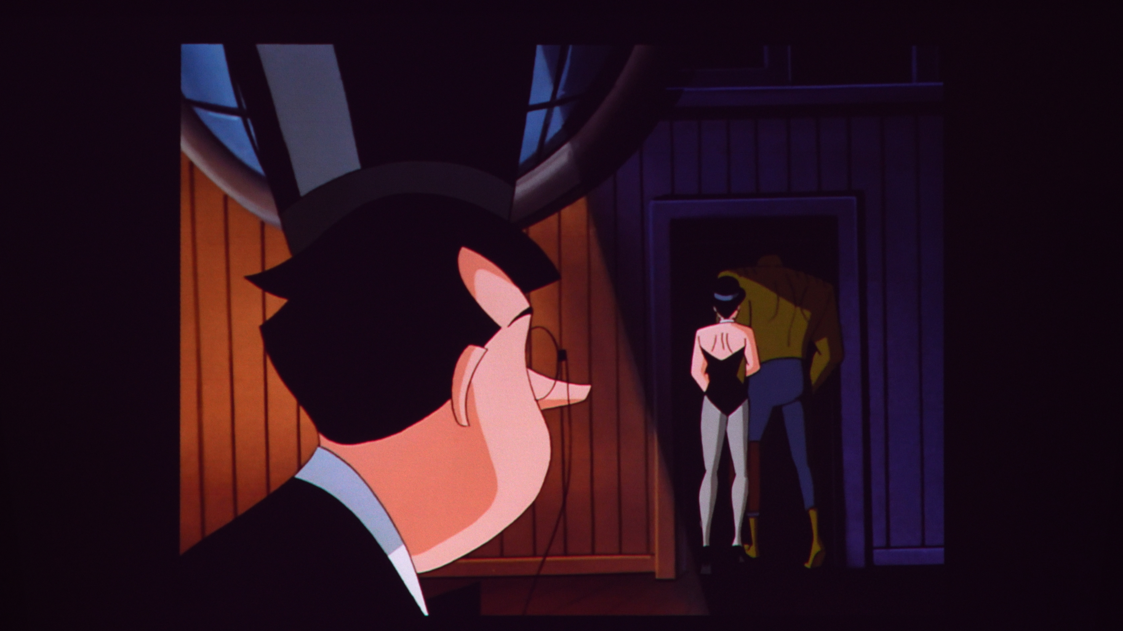 XGIMI MoGo 4 Laser - Batman Animated Series at Night