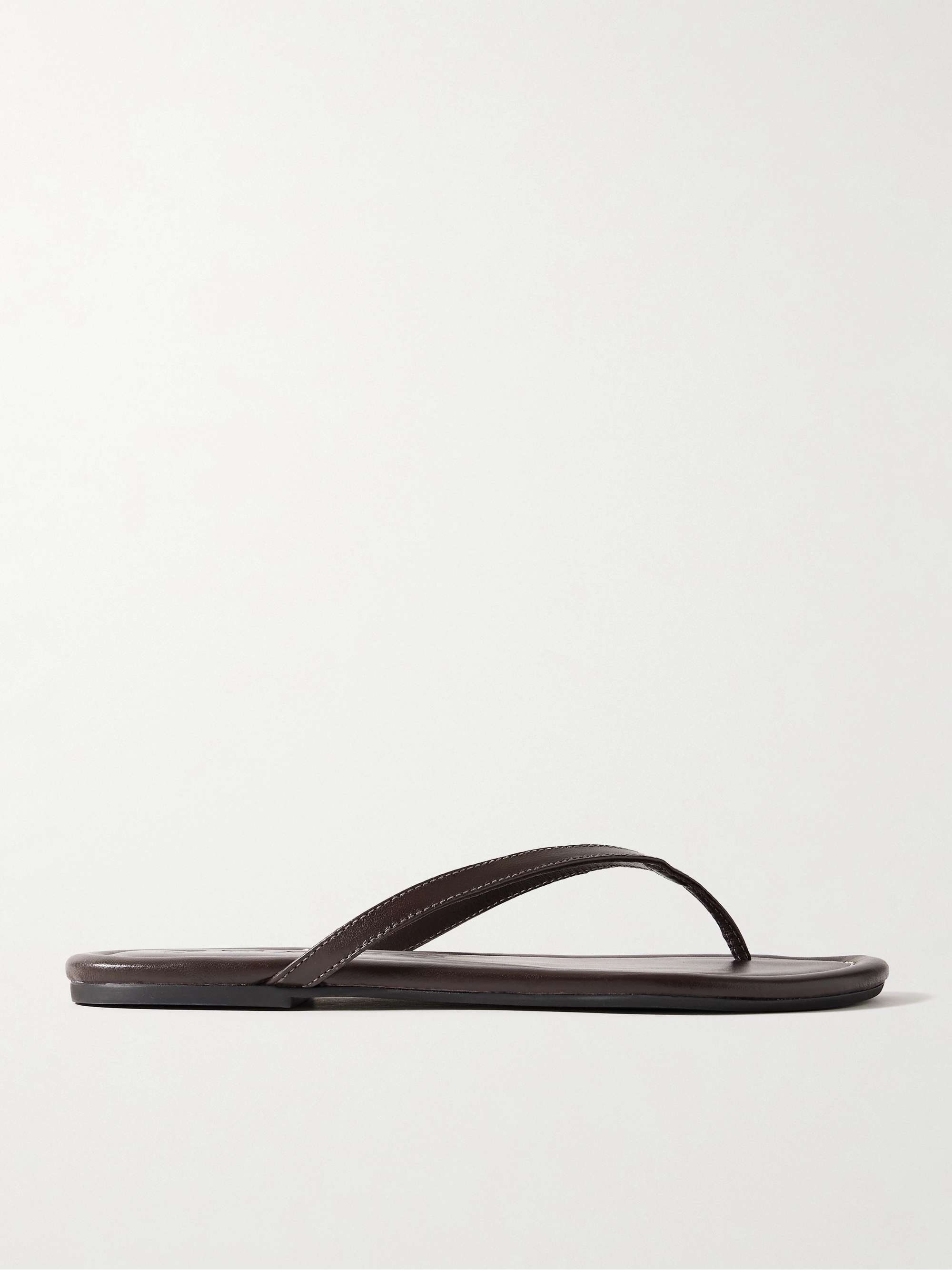 Freja Leather Flip Flops