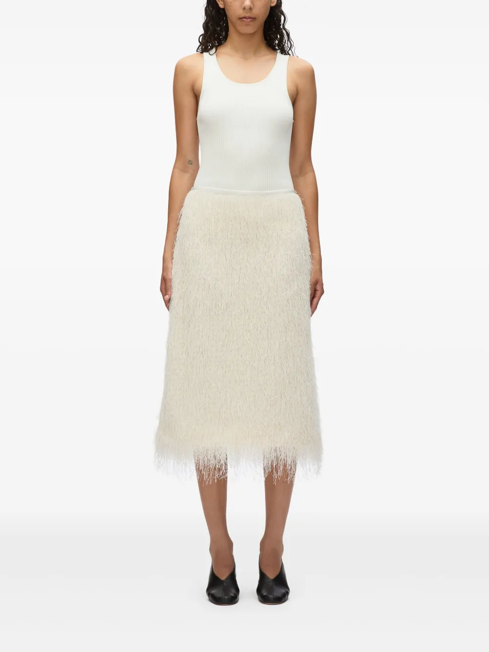 3.1 Phillip Lim Fringed Midi Skirt | 4