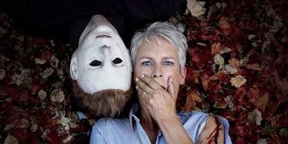 promo photo of Jamie with Michael Myers