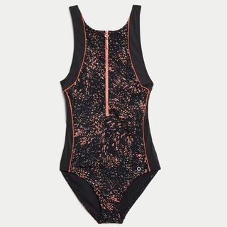 M&S GoodMove printed swimming costume