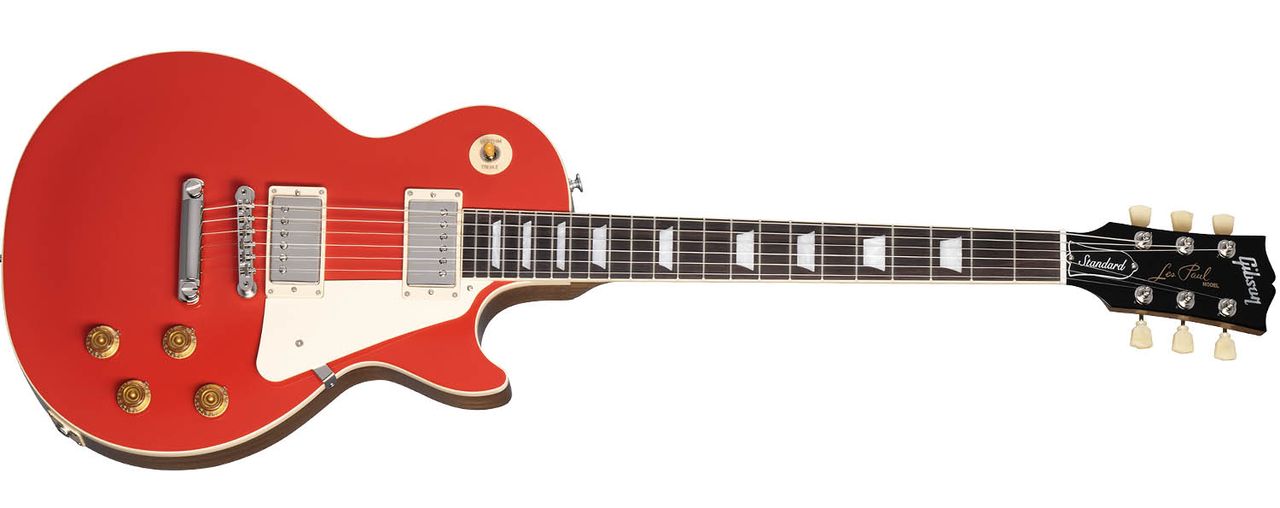 Gibson Custom Color Les Paul Standard 50s Plain Top Cardinal Red