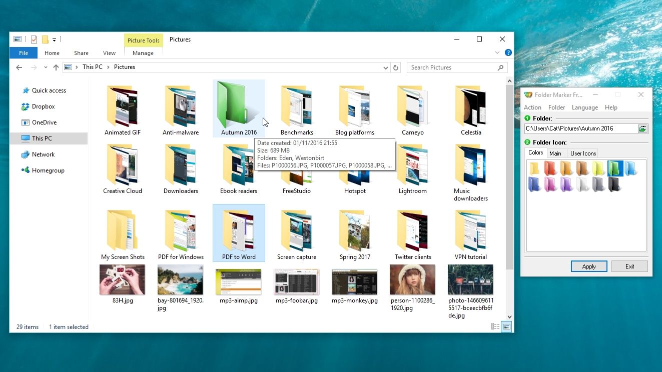 How to color-code files and folders in Windows 10 | TechRadar