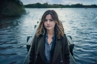 Jenna Coleman in a first-look image of The Jetty