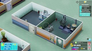 Two Point Hospital room tips
