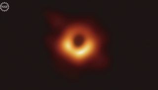 This is the first-ever image of a black hole.