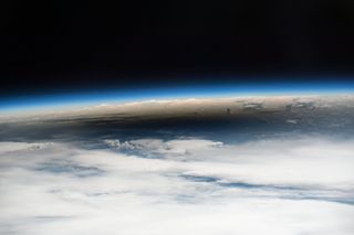 As millions of people across the United States experienced a total eclipse as the umbra, or moon’s shadow passed over them, only six people witnessed the umbra from space. Viewing the eclipse from orbit were NASA’s Randy Bresnik, Jack Fischer and Peggy Whitson, ESA (European Space Agency’s) Paolo Nespoli, and Roscosmos’ Commander Fyodor Yurchikhin and Sergey Ryazanskiy. The space station crossed the path of the eclipse three times as it orbited above the continental United States at an altitude of 250 miles.