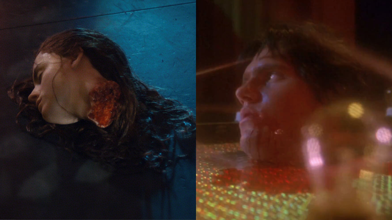 A fake severed head in Fear Street: Prom Queen and a real severed head in Prom Night