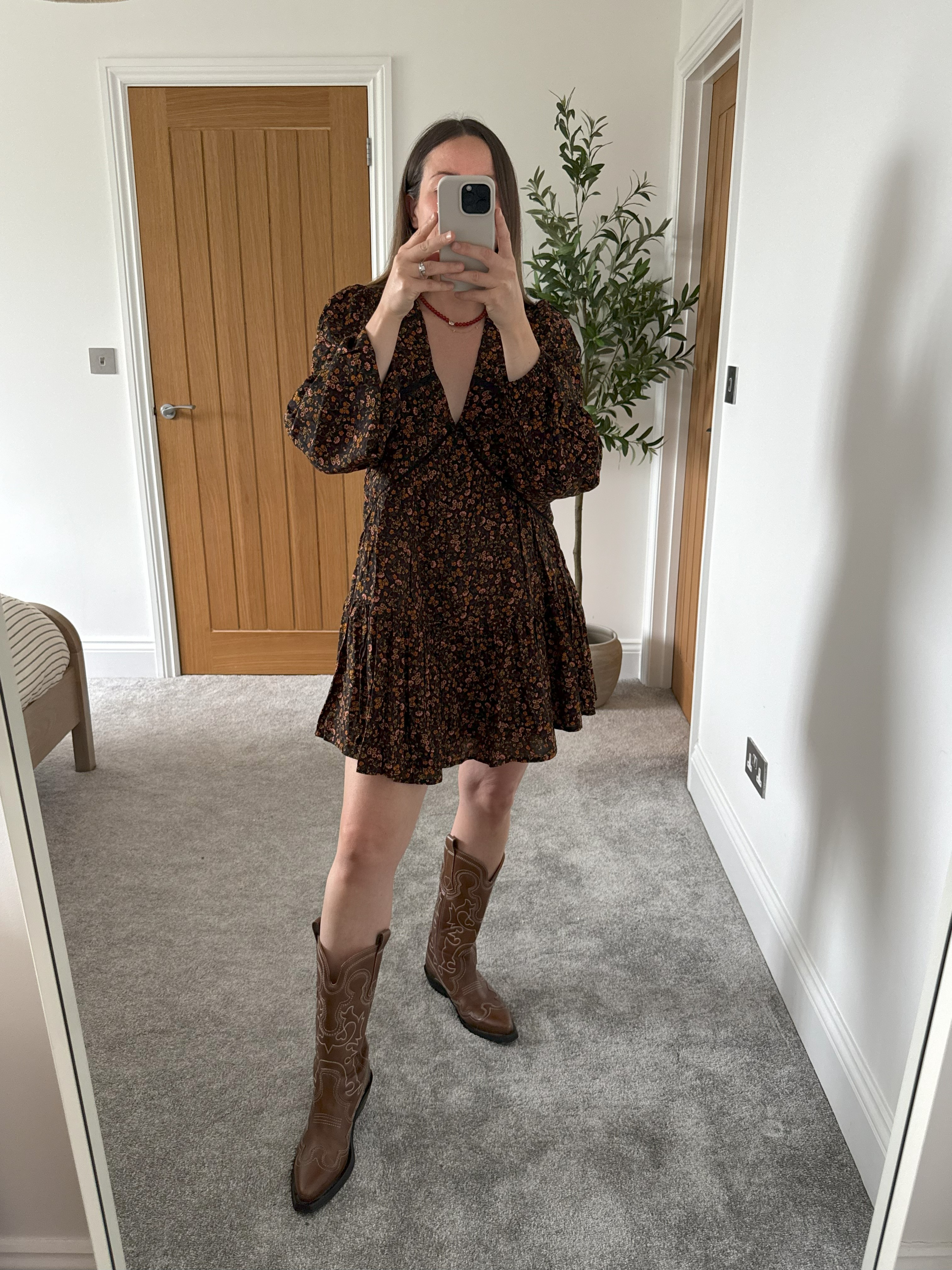 Emily Dawes wears Nobody's Child petite dresses