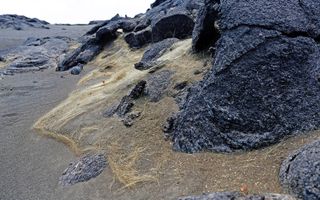 Dangerous, Golden 'Hair' Sprouts from Hawaii Volcano | Live Science