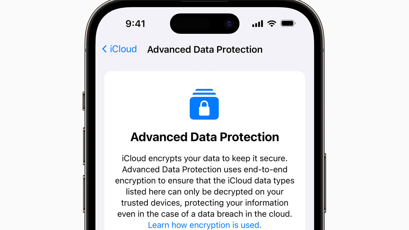 iCloud Advanced Data Protection