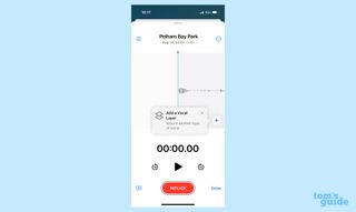 multi-track voice memos on an iphone running ios 18.2