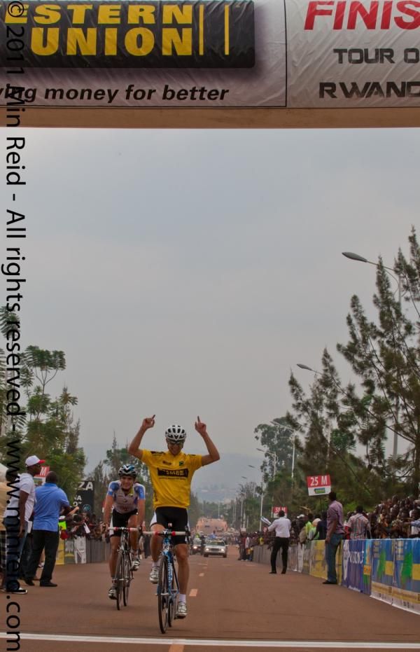 Second place on the day was enough to secure the final yellow jersey for Kiel Reijnen (Team Type 1 - Sanofi).