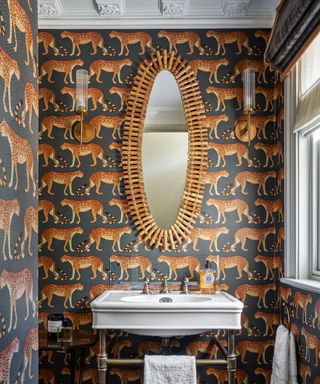Wallpaper ideas for every room cloakroom