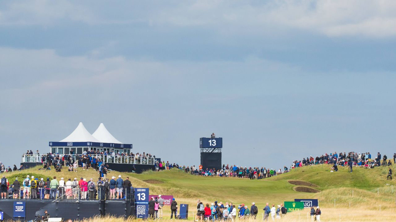 Crowds at the AIG Women&#039;s Open 2024