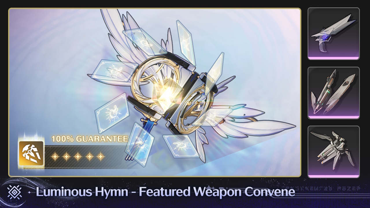 Wuthering Waves banners - Phoebe's weapon in 3.2