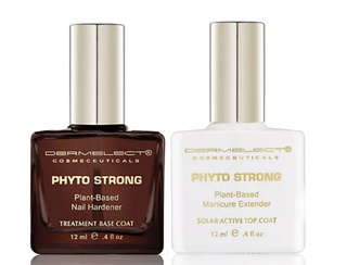 Dermelect Phyto Strong Natural Nail Duo on white background