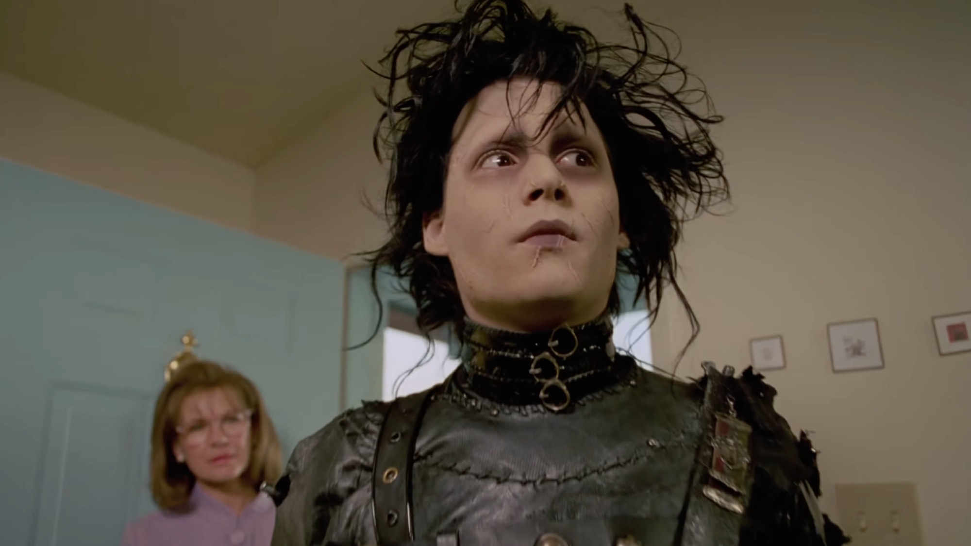 Johnny Depp as Edward Scissorhands.