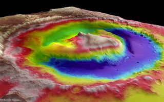 Mars Express Marks the Spot for Curiosity landing