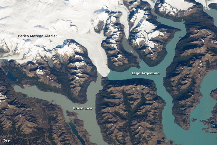 Astronaut Photo Shows Glacial Dam Shortly Before Bursting | Live Science