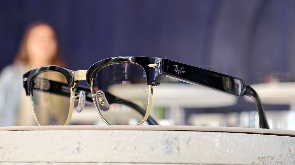 Ray-Ban Meta Audio in the Clubmaster style at Meta Connect 2026