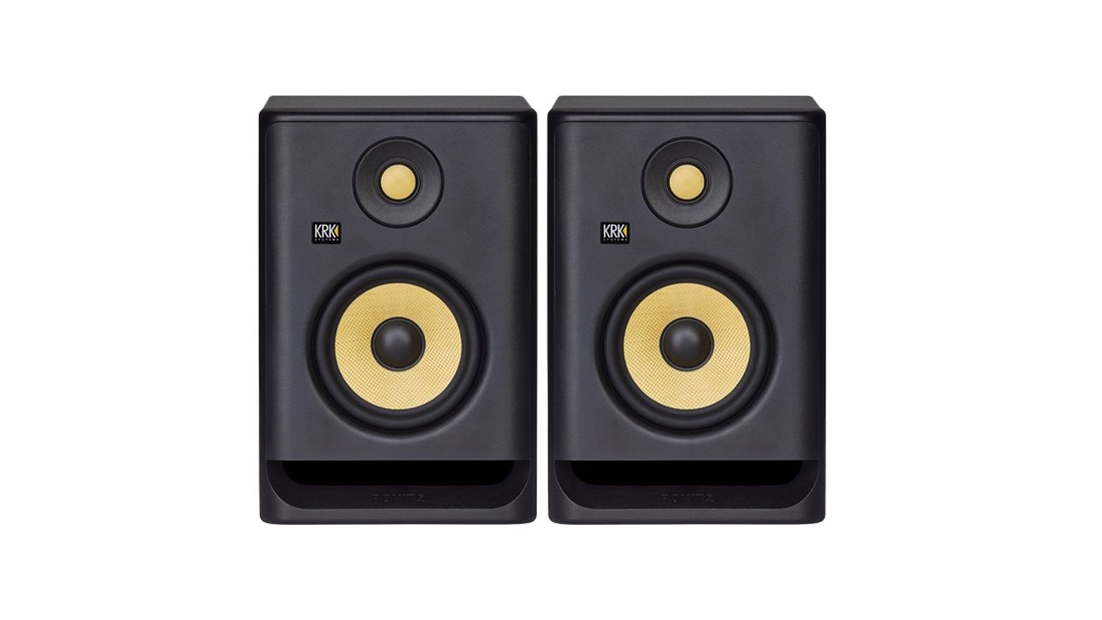 KRK ROKIT RP5G4 2個セット（三又プラグも付けます） Amazon | KRK RP5 Rokit G4 Studio Monitor, Black (RP5G4-NA