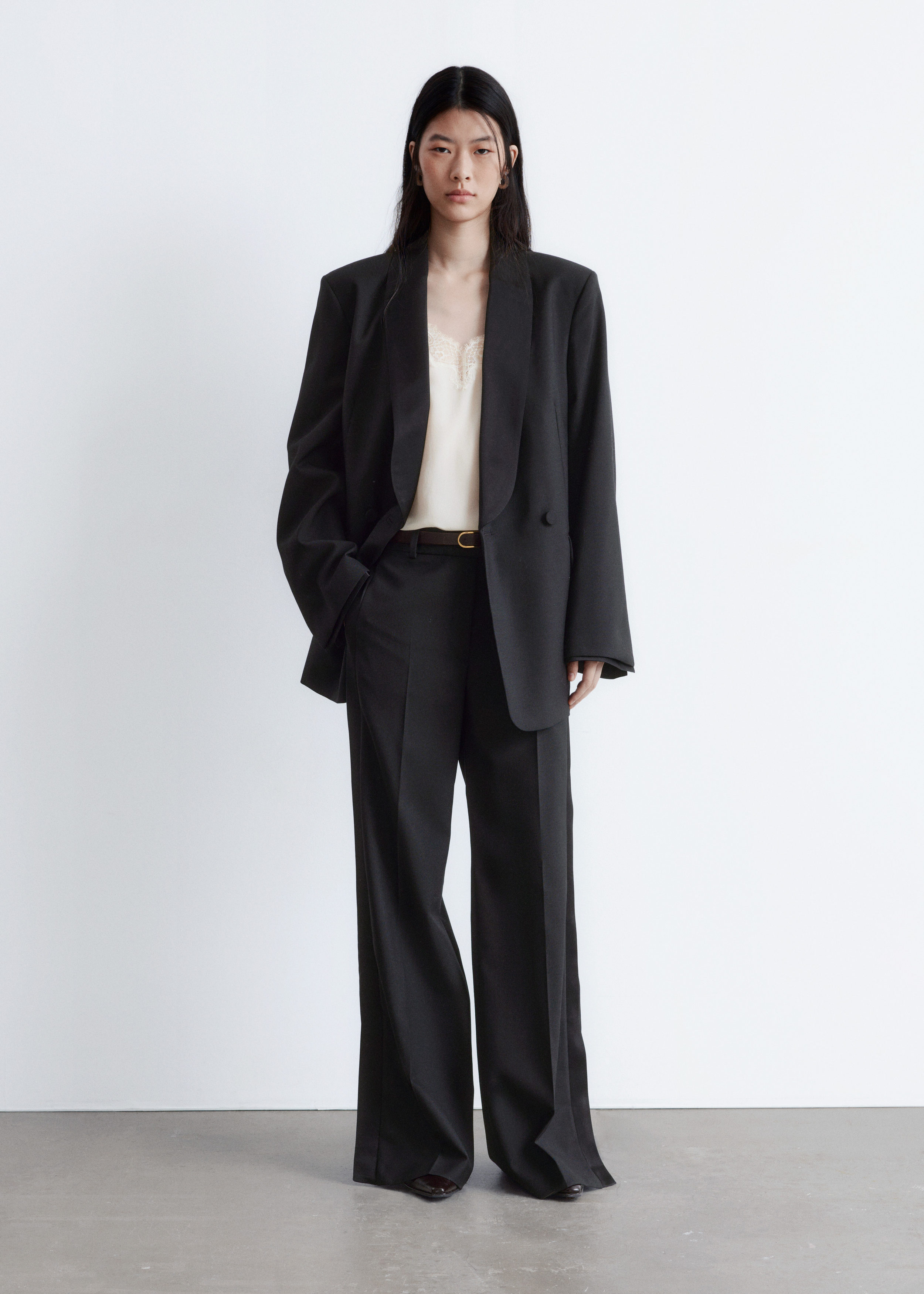 Wool Press-Crease Trousers