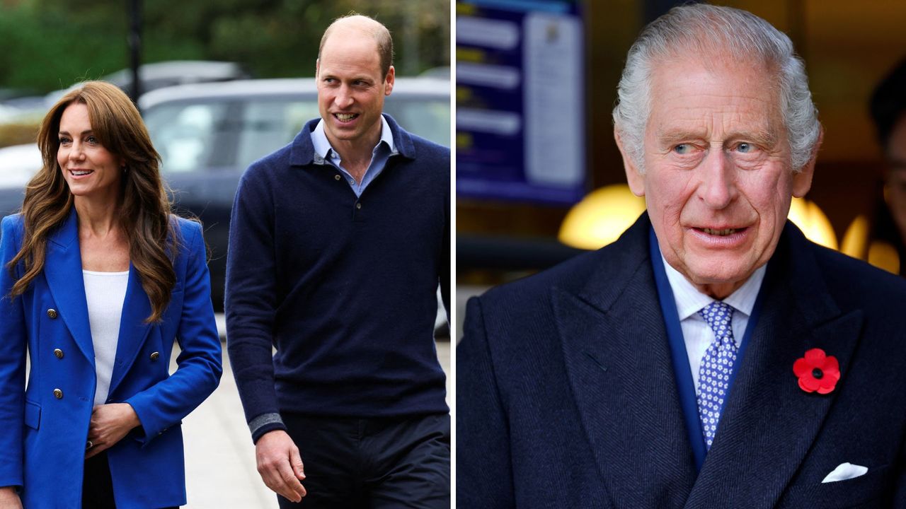 Kate and Prince William would &quot;refuse&quot; to join royal Christmas if this happened. Seen here are King Charles at New Malden Methodist Church and the Prince and Princess of Wales at Bisham Abbey National Sports Centre