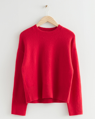 & Other Stories red jumper