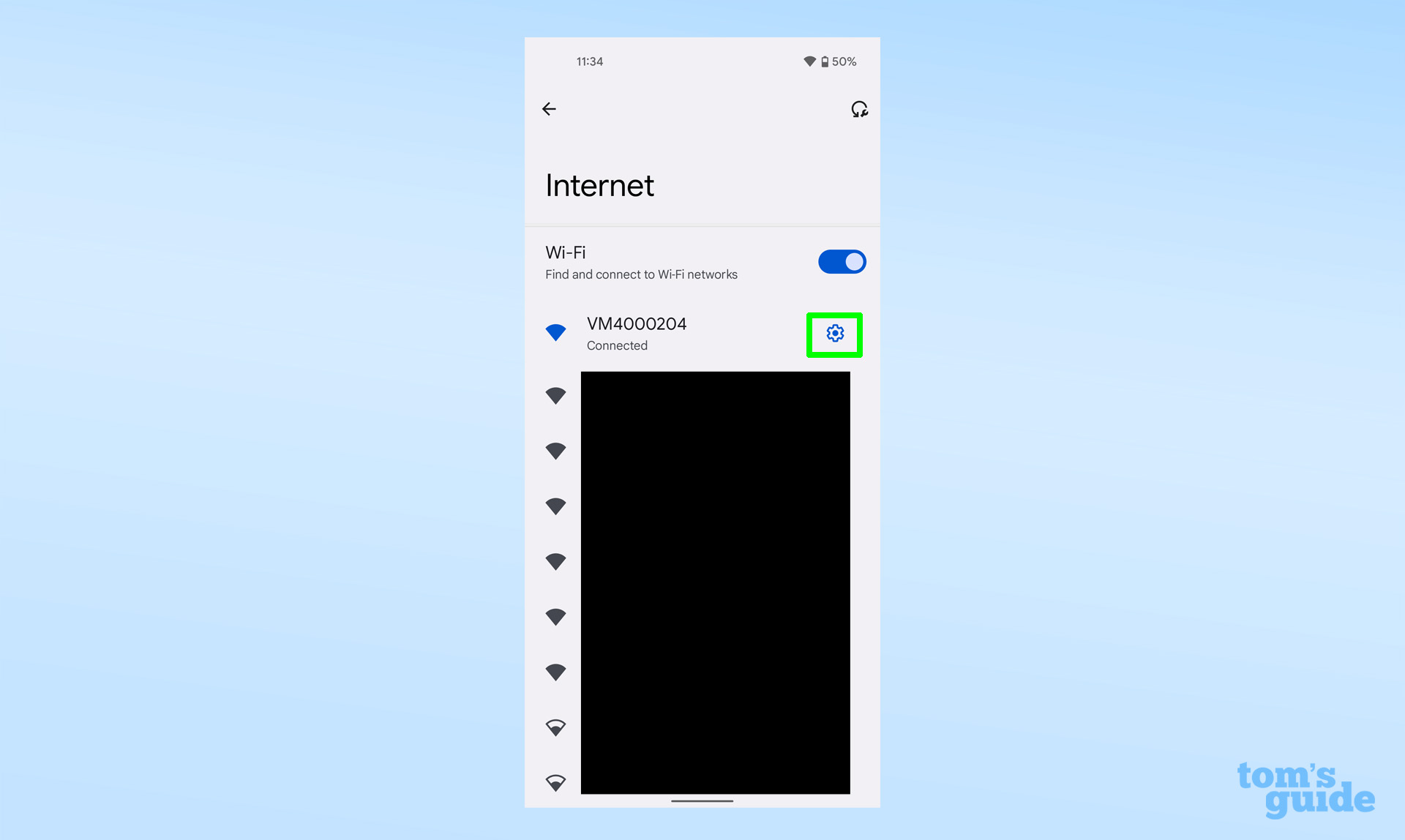 How to share a Wi-Fi password - Android phone