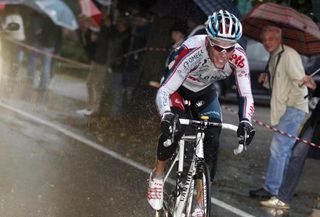 Philippe Gilbert Philippe Gilbert (Omega Pharma-Lotto) solos to victory.