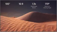 XGIMI 100'' Fixed Frame Projector Screen
