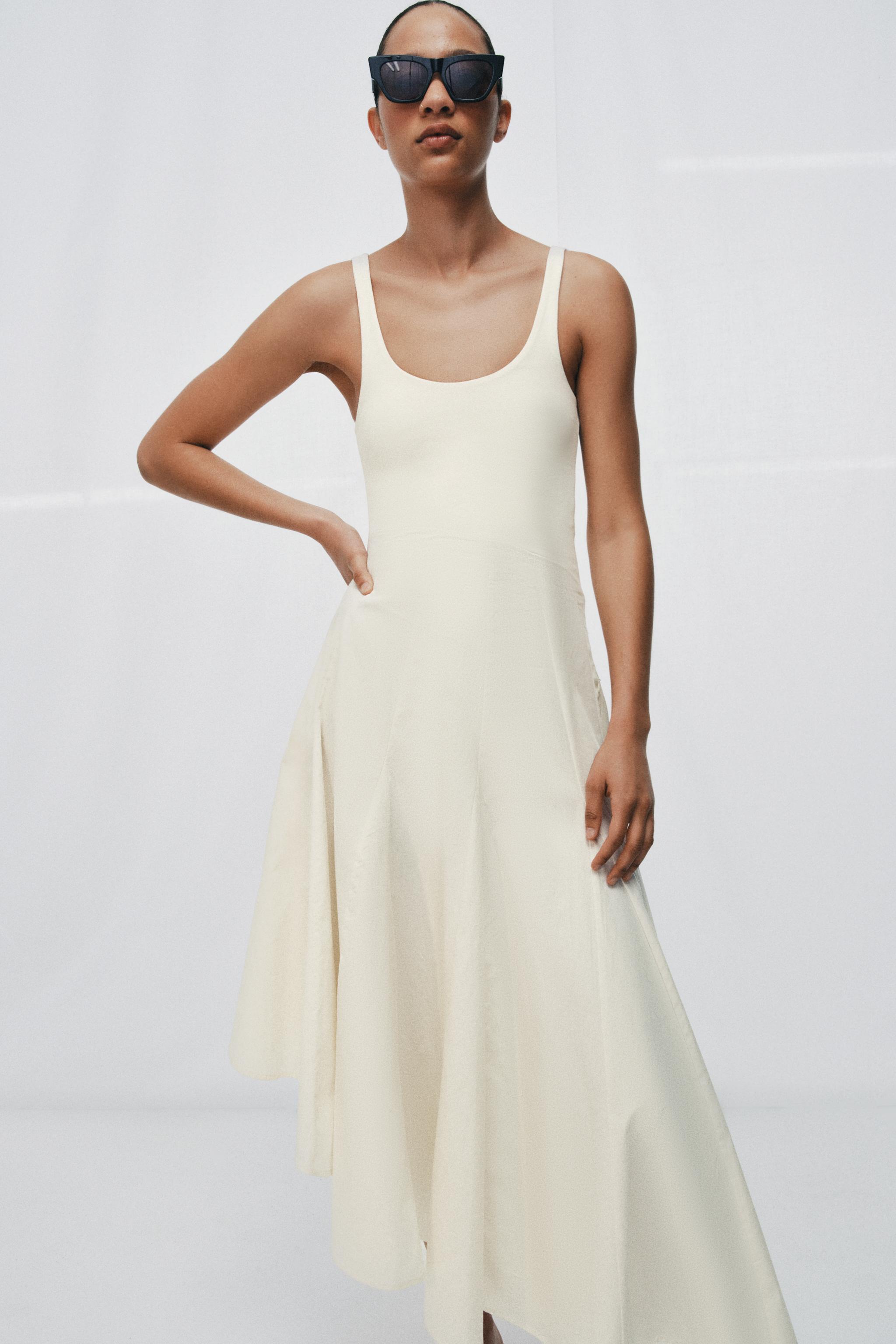 Combination Godet Dress