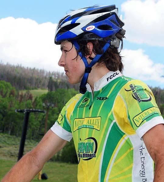 Jack Hinkens (Penn Cycle) after the race.