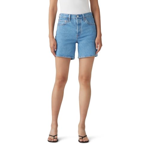 Levi's Women's 501 Mid Thigh Short, (new) Multiple Choice