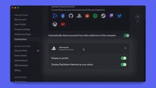 Discord Playstation Display Settings