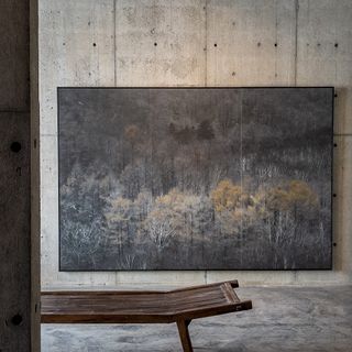 minimalist interiors and art inside Shiguchi house